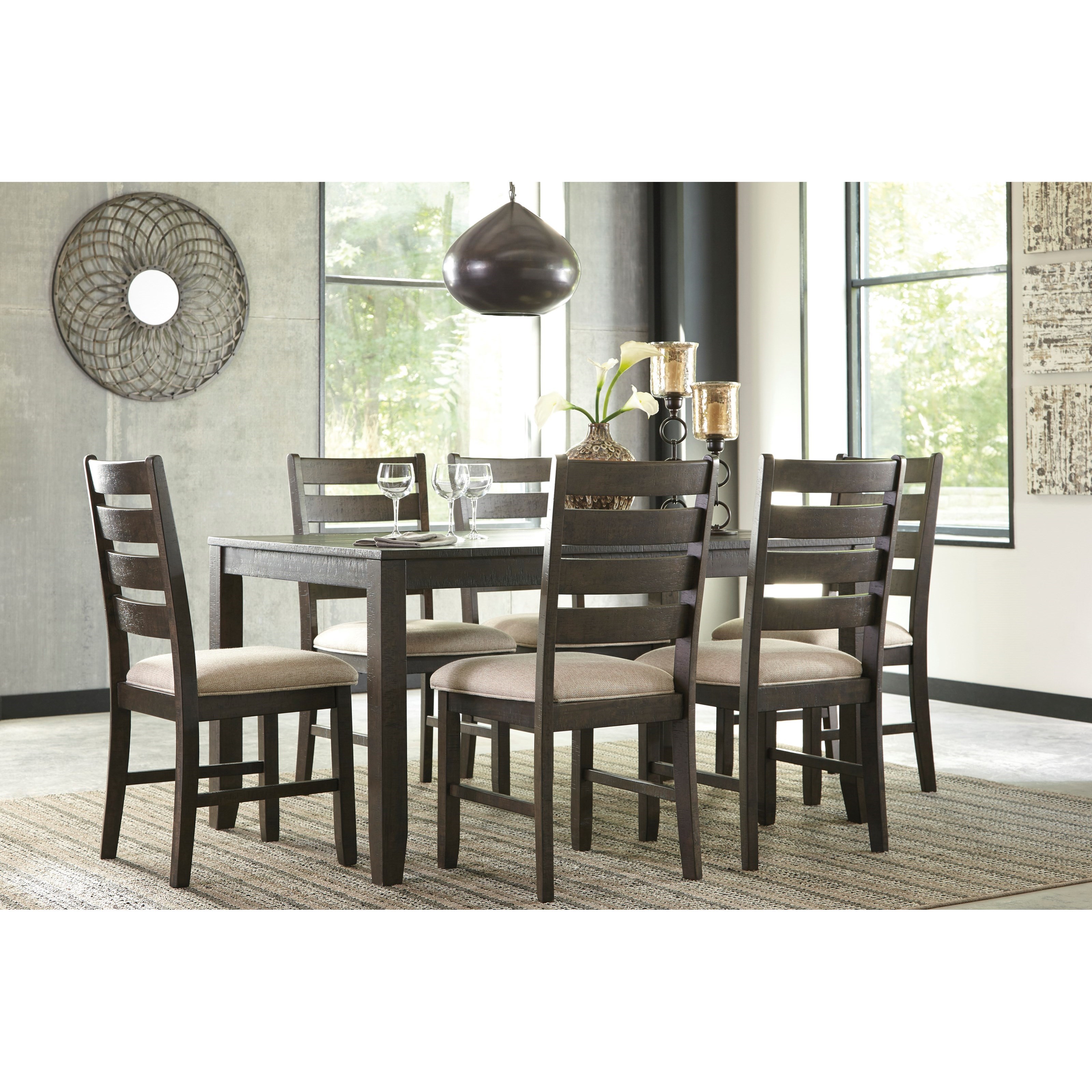 Signature Design by Ashley Rokane Contemporary 7-Piece ...