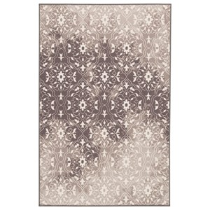 Signature Design by Ashley Transitional Area Rugs Jerilyn Gray/White Medium Rug