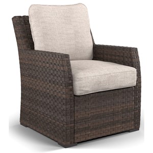 Signature Design by Ashley Salceda Outdoor Lounge Chair with Cushion