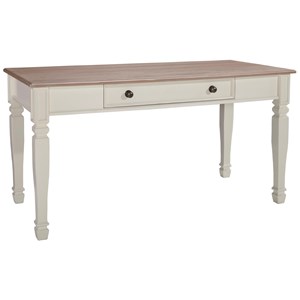 Signature Design by Ashley Sarvanny Home Office Large Leg Desk