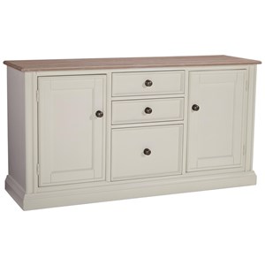 Signature Design by Ashley Sarvanny Large Credenza