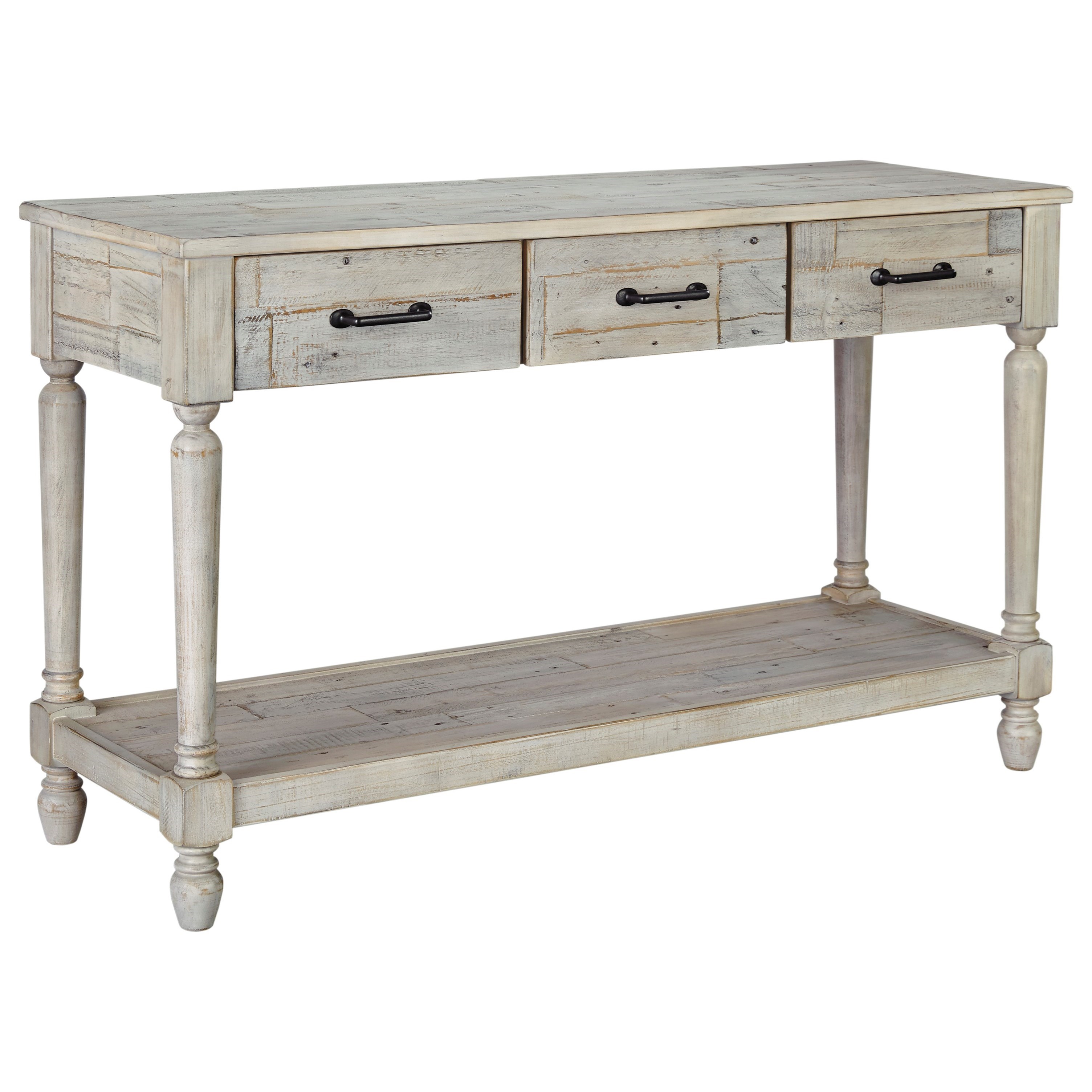 Ashley Signature Design Shawnalore T782 4 Solid Wood Sofa Table Shawnalore T782 4 Solid Wood Sofa Table