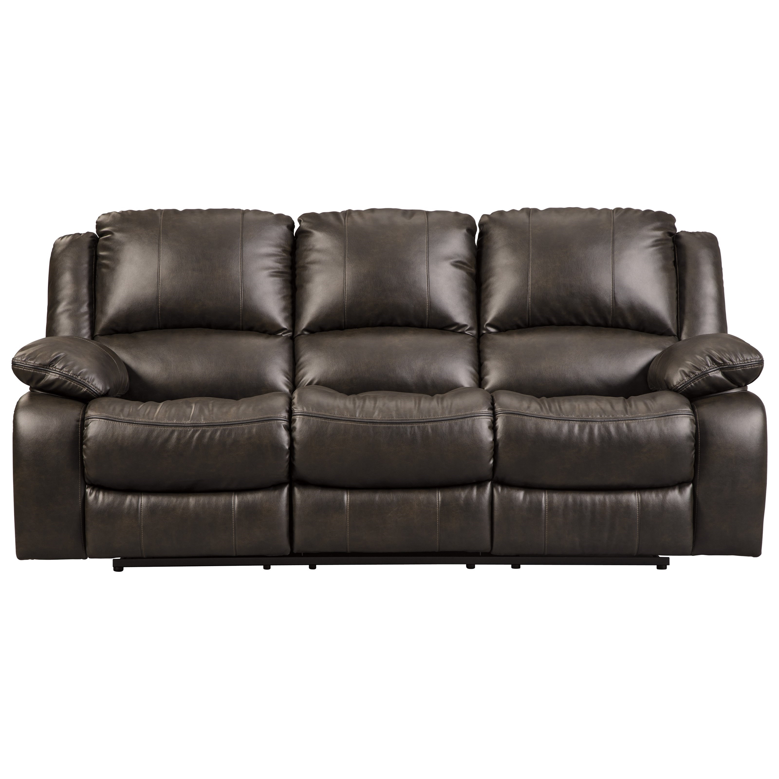 Signature Design By Ashley Slayton Faux Leather Reclining Sofa Signature Design By Ashley Slayton Reclining Sofa Item Number 8920187