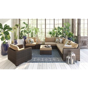Signature Design by Ashley Spring Ridge Outdoor Conversation Set