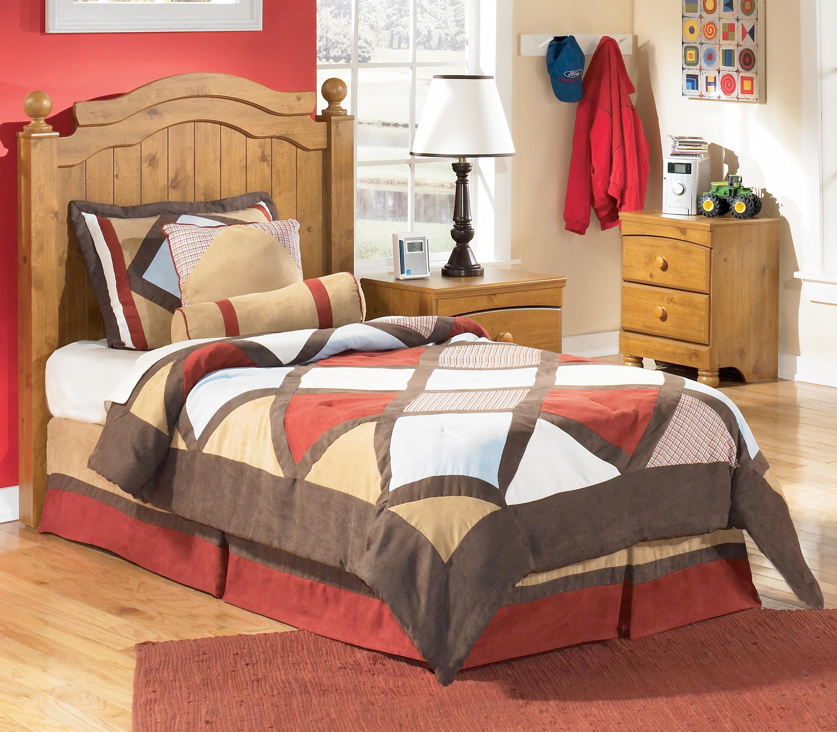 Signature Design by Ashley Stages Twin Poster Headboard AHFA Signature Design by Ashley Stages Twin Poster Headboard AHFA
