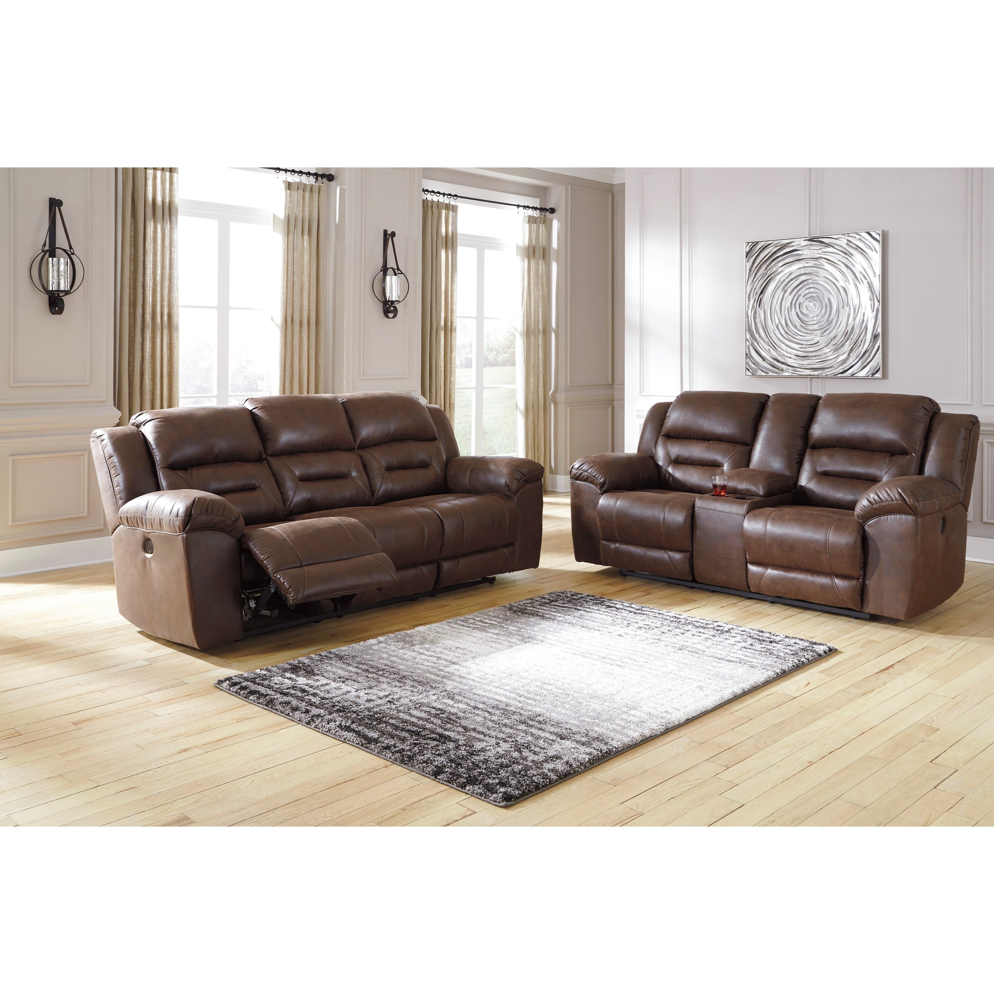 Signature Design by Ashley Stoneland Power Reclining ...
