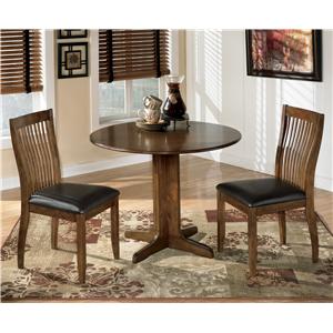 Table And Chair Sets Turk Furniture 3 Piece Round Drop Leaf Table Set