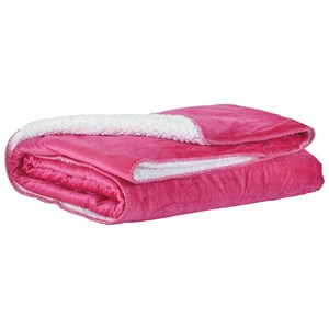 Signature Design by Ashley Throws Romeo - Pink Throw