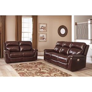 Signature Design by Ashley Timmons Reclining Living Room Group