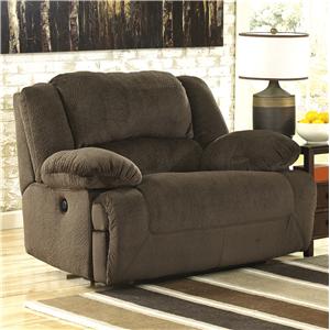 Signature Design by Ashley Toletta - Chocolate Wide Seat Power Recliner
