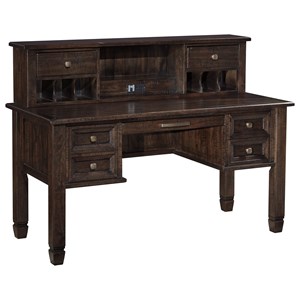 Signature Design by Ashley Townser Home Office Desk & Hutch
