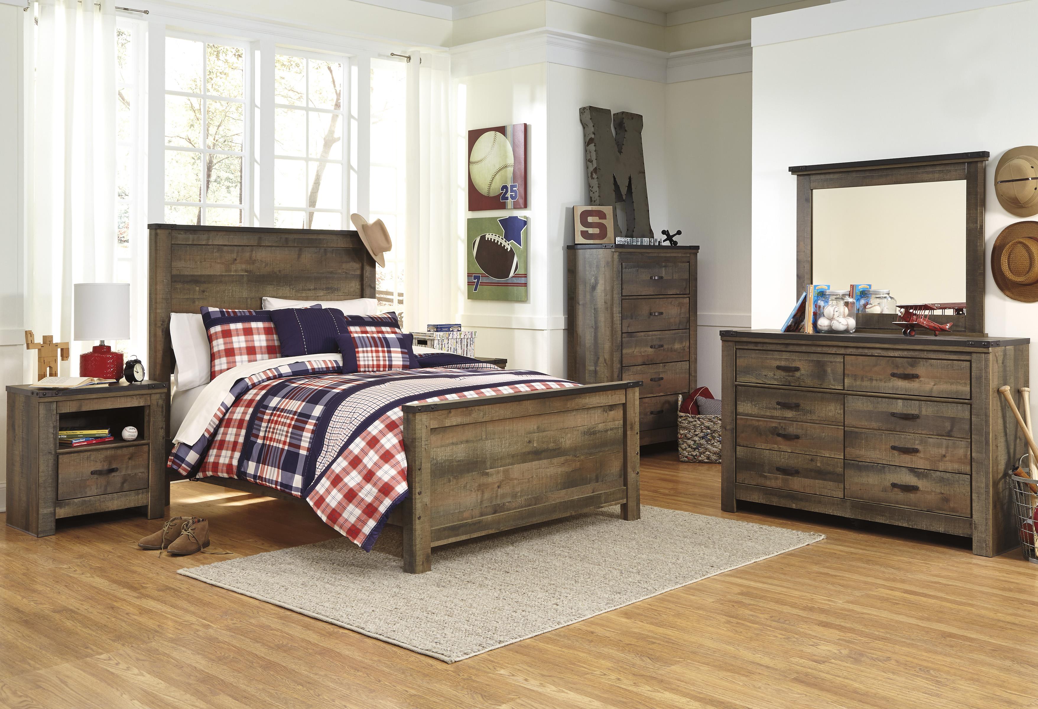 Signature Design By Ashley Trinell Full Bedroom Group Value City Signature Design By Ashley Trinell Full Bedroom Group Item Number B446 F