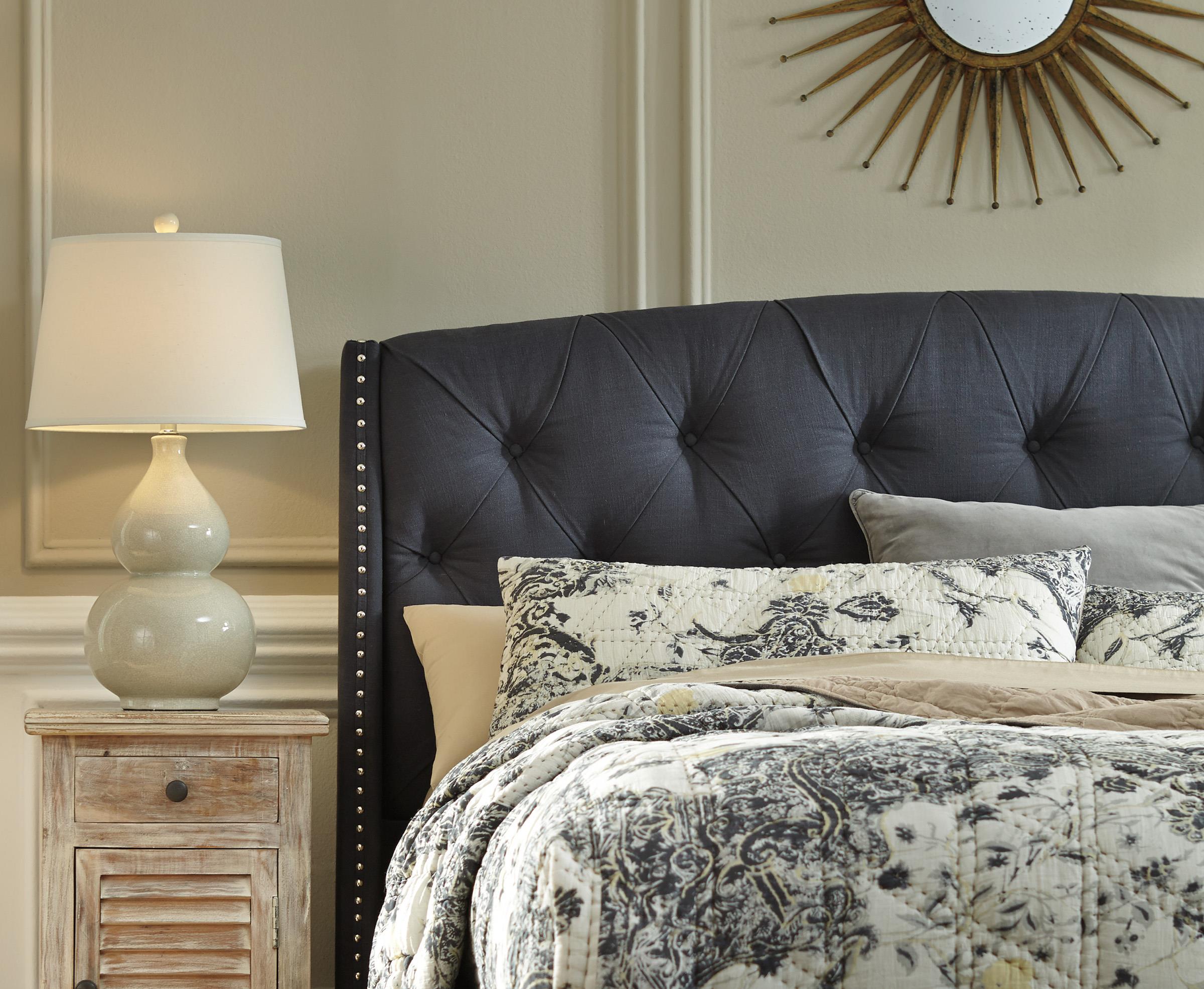 Signature Design by Ashley Kasidon Queen Upholstered ...