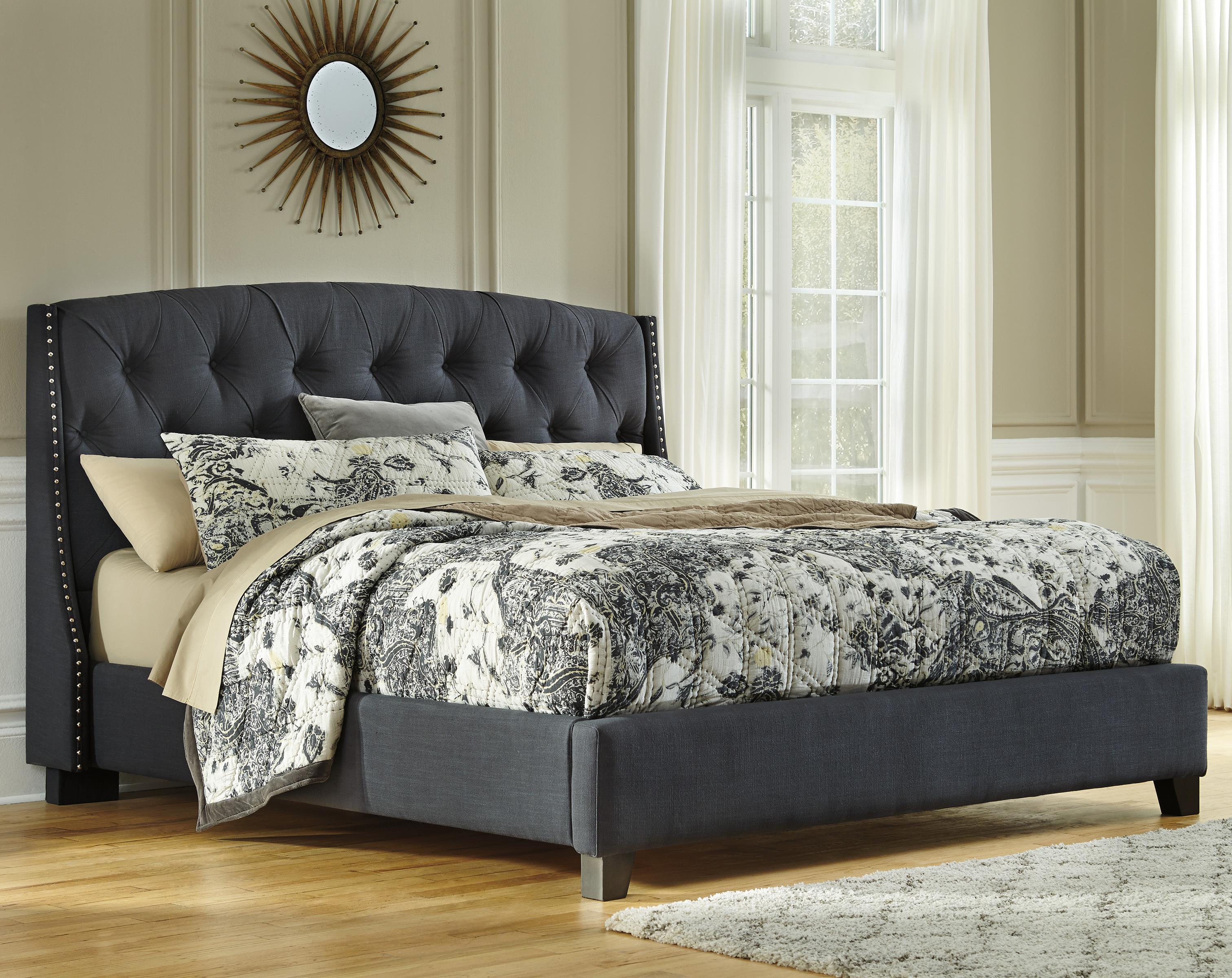 signature design by ashley kasidon queen upholstered bed item number b600 557 - Upholstered Bed Frames signature design by ashley kasidon queen upholstered bed item number b600 557 - Upholstered Bed Frames