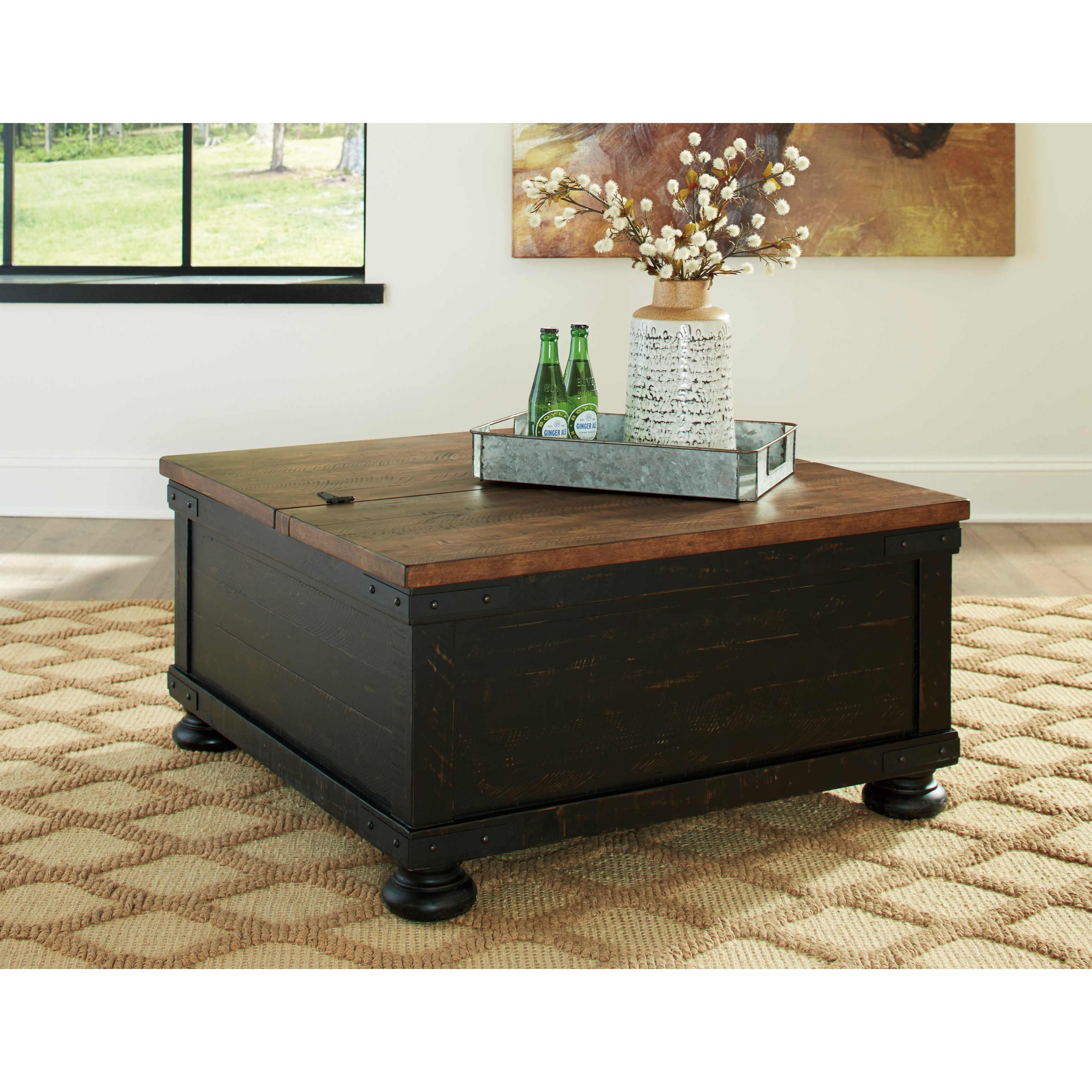 Signature Design By Ashley Valebeck Two Tone Finish