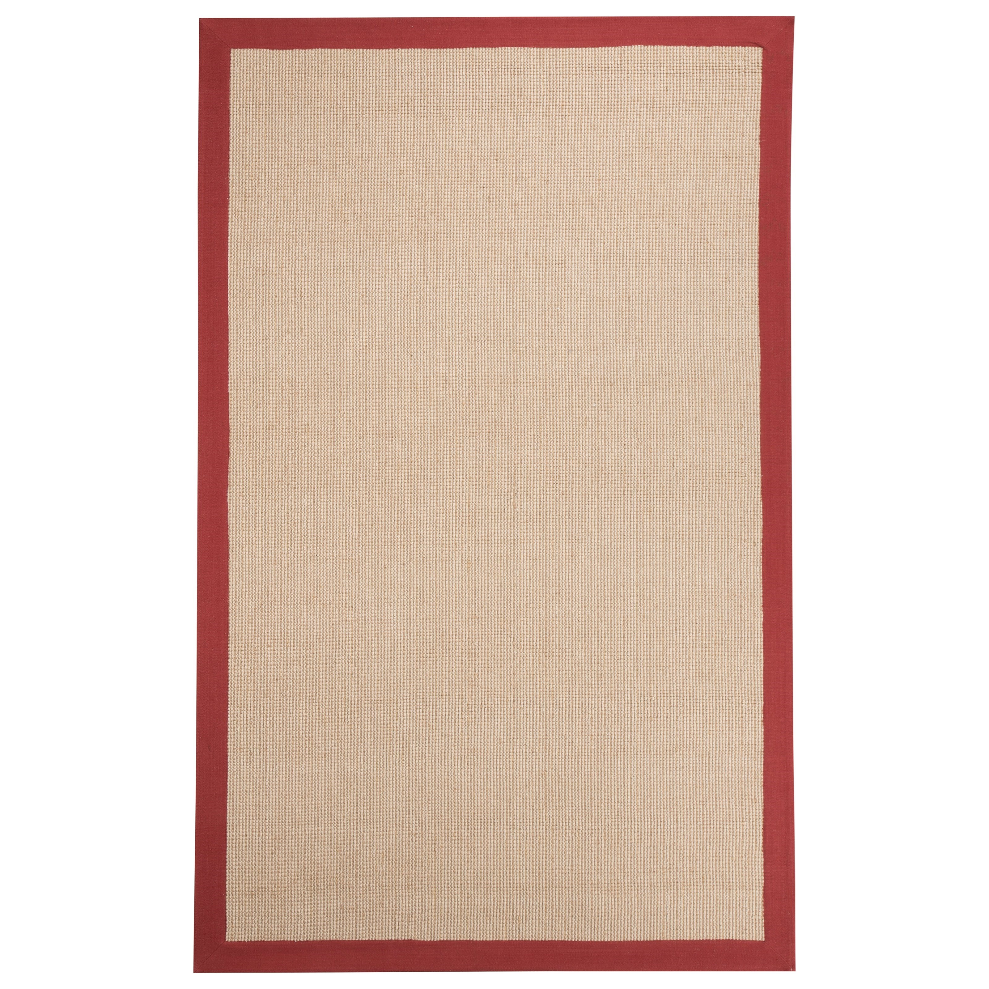 Signature Design by Ashley Casual Area Rugs Ebenezer Red Medium Rug | Value City Furniture | Rugs