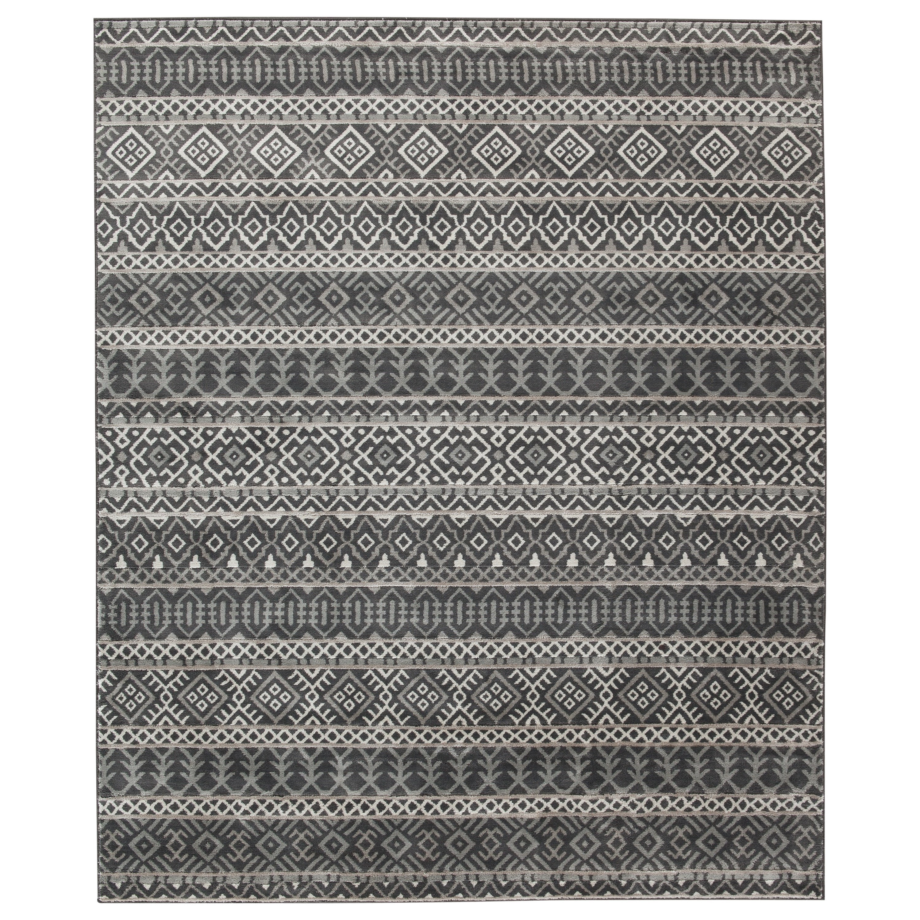 Signature Casual Area Rugs Joachim Black Tan Large Rug Walker S Furniture Rugs