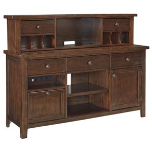 Signature Design by Ashley Wassner Large Credenza & Short Hutch