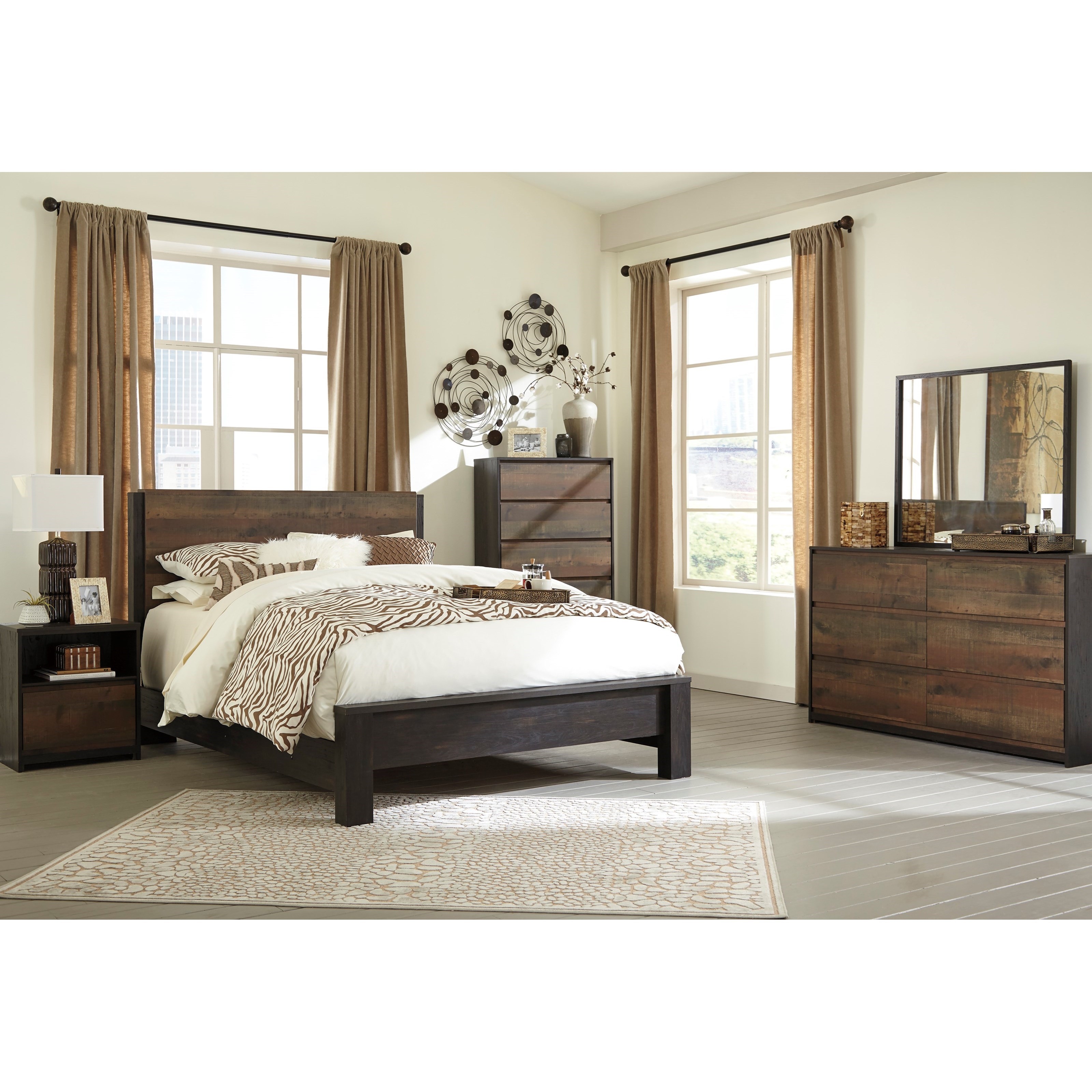 Ashley Signature Design Windlore Queen Bedroom Group ...