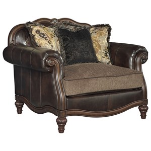 Signature Design by Ashley Winnsboro DuraBlend Chair and a Half