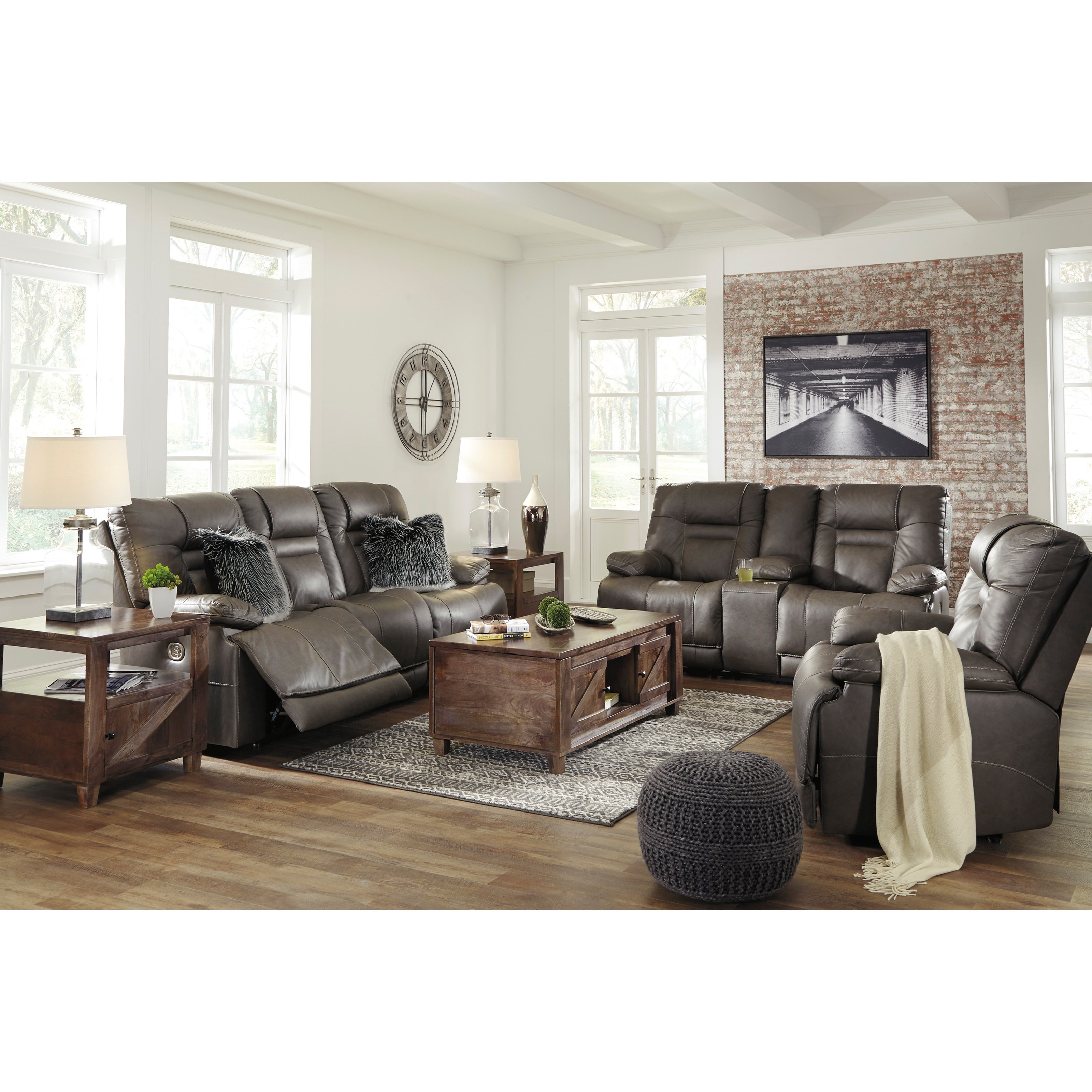 Signature Design By Ashley Wurstrow Reclining Living Room Group