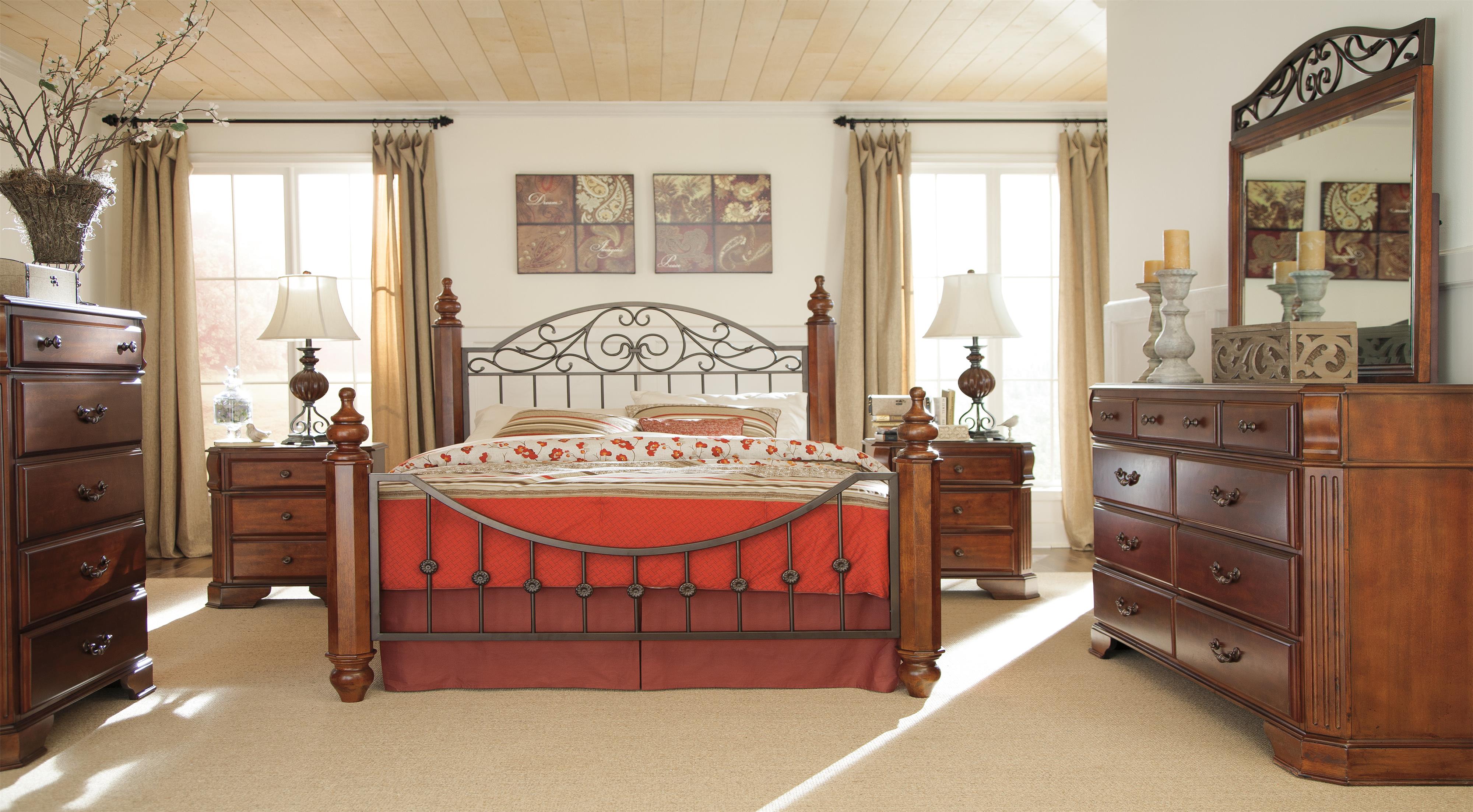 Ashley Signature Design Wyatt Nine Drawer Dresser and Picture Frame