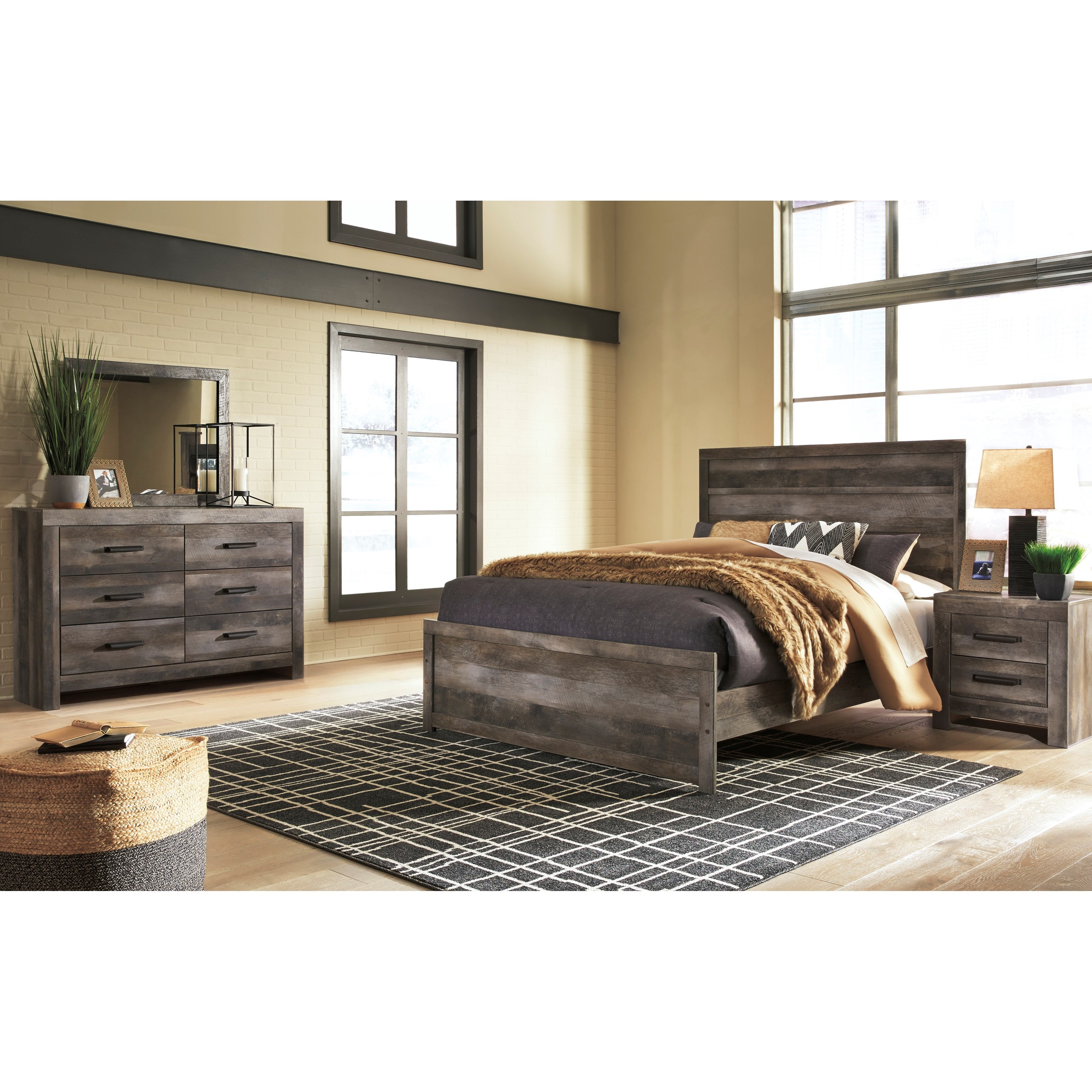 Signature Design by Ashley Wynnlow Queen Bedroom Group | Value City Furniture | Bedroom Groups