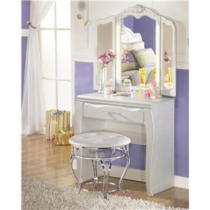 Signature Design by Ashley Zarollina Desk & Vanity Mirror