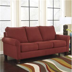 Signature Design by Ashley Zeth - Crimson Queen Sofa Sleeper