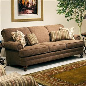 Smith Brothers Sofas Syracuse Utica Binghamton Smith Brothers 346 Upholstered Stationary Sofa