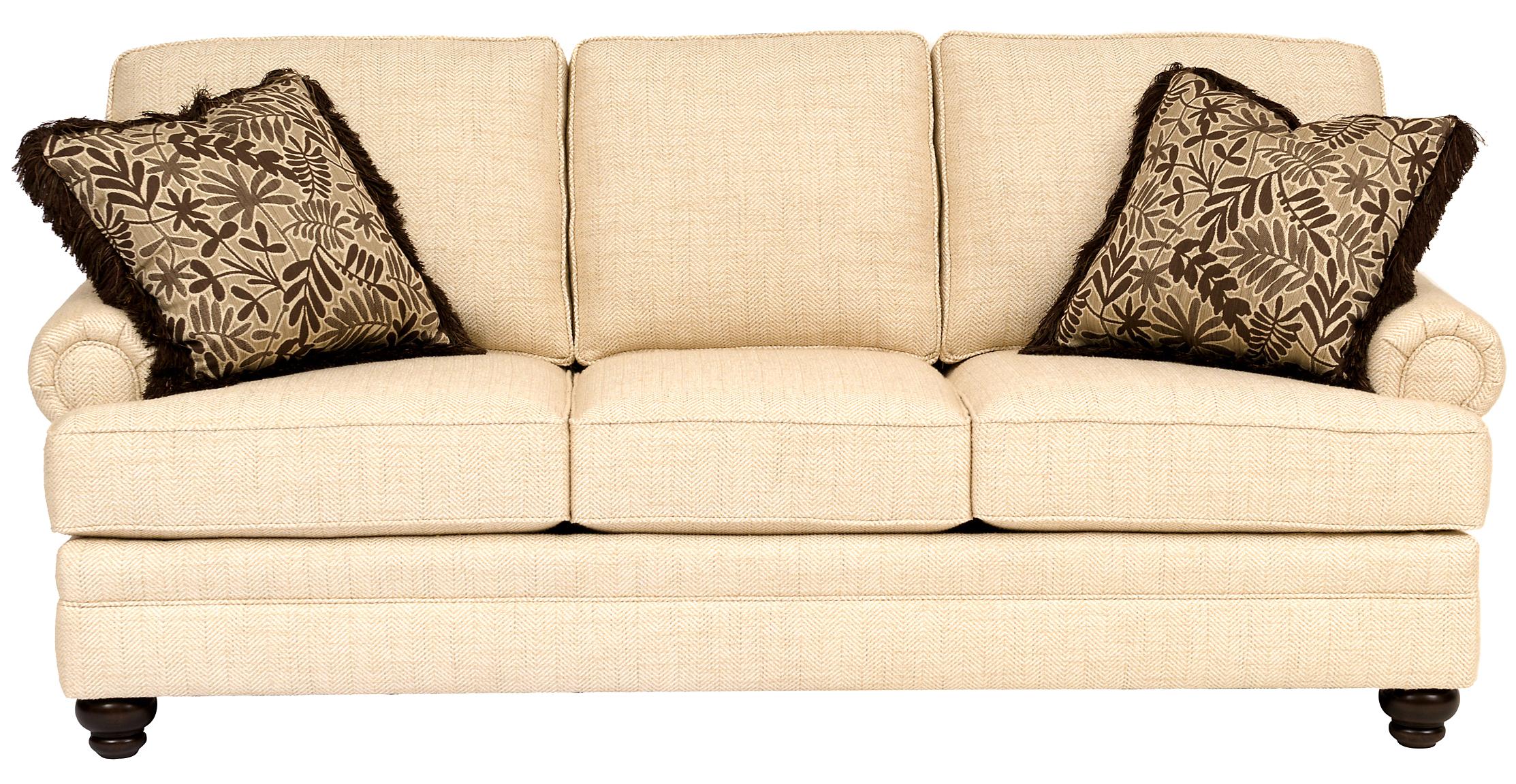 Smith Brothers Build Your Own 5000 Series Sofa With Turned Legs Smith Brothers Build Your Own 5000 Series Sofa With Turned Legs Westrich Furniture Liances Sofas