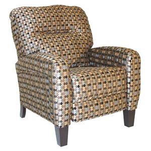 Simply Amish Grand Rapids Xq26 Ajhlr Ld High Leg Recliner With Wood Soho High Leg Recliner