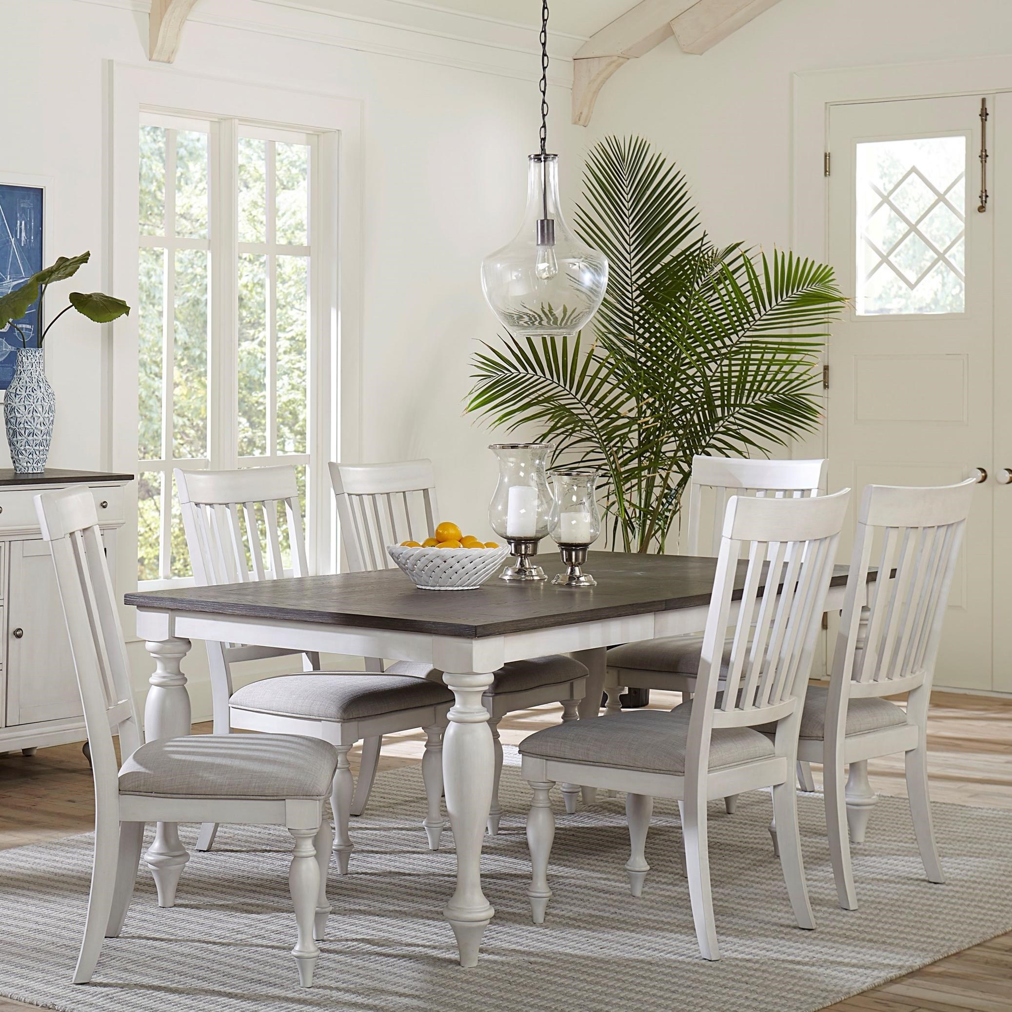 Standard Furniture Grand Bay Traditional 7 Piece Dining Table And Standard Furniture Grand Bay Traditional 7 Piece Dining Table And Chair Set