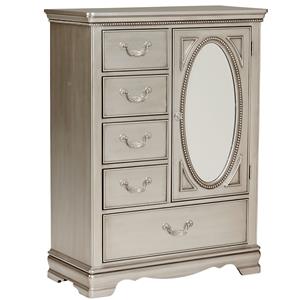 Standard Furniture Jessica Silver Wardrobe