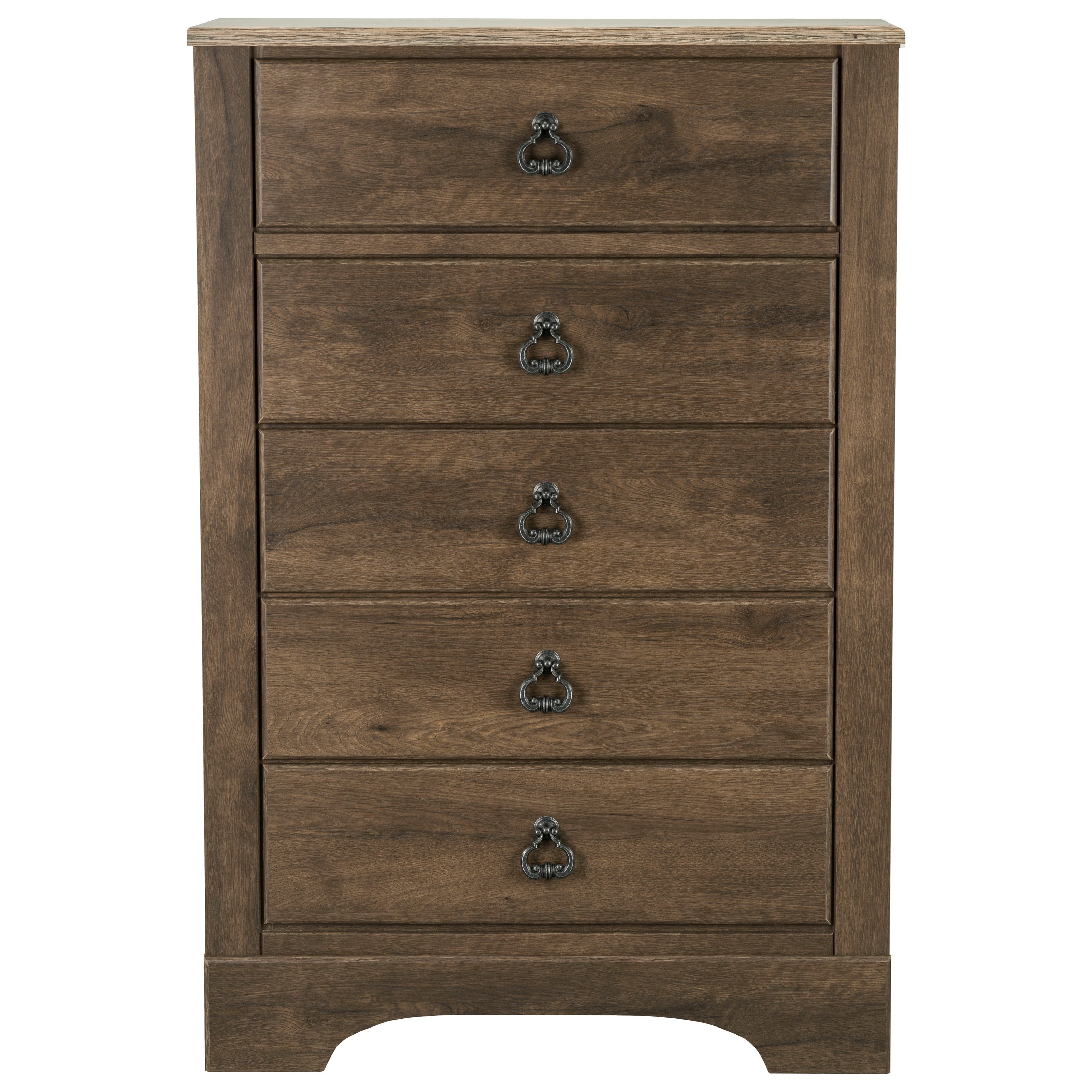 Standard Furniture Rivervale 5 Drawer Chest With Two Tone Finish And 5 Drawer Chest