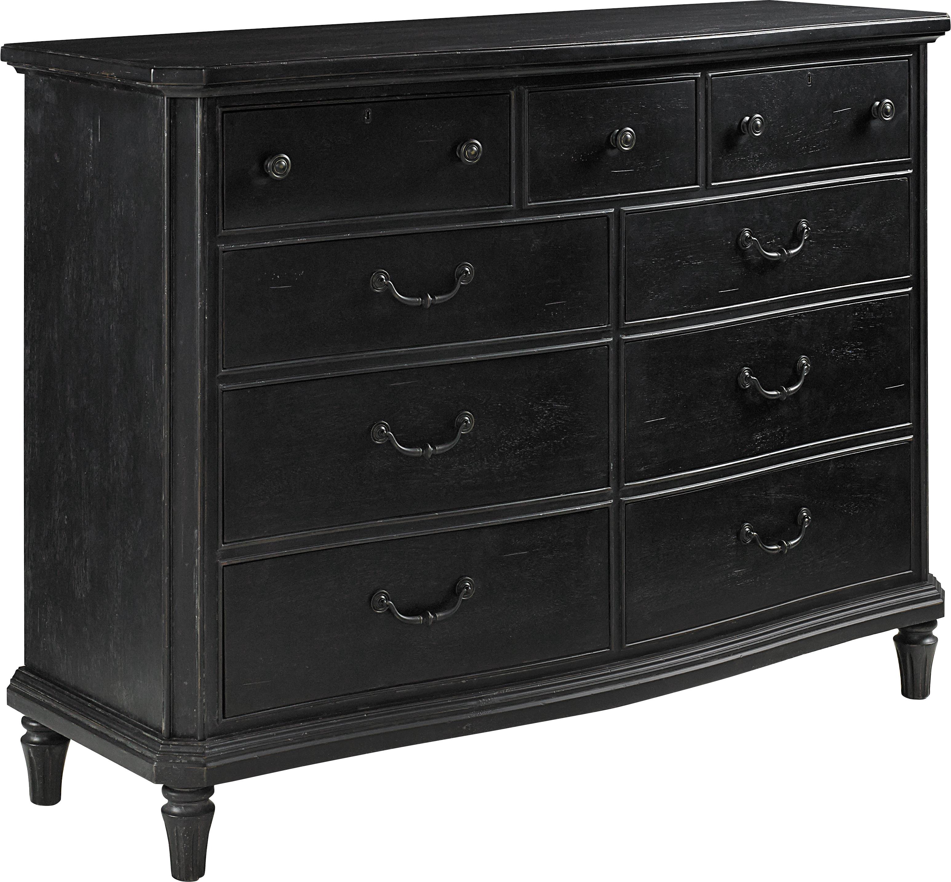 Stanley Furniture European Cottage Nine Drawer Dresser Chest With European Cottage Nine Drawer Dresser Chest With Wood Veneer By Stanley Furniture