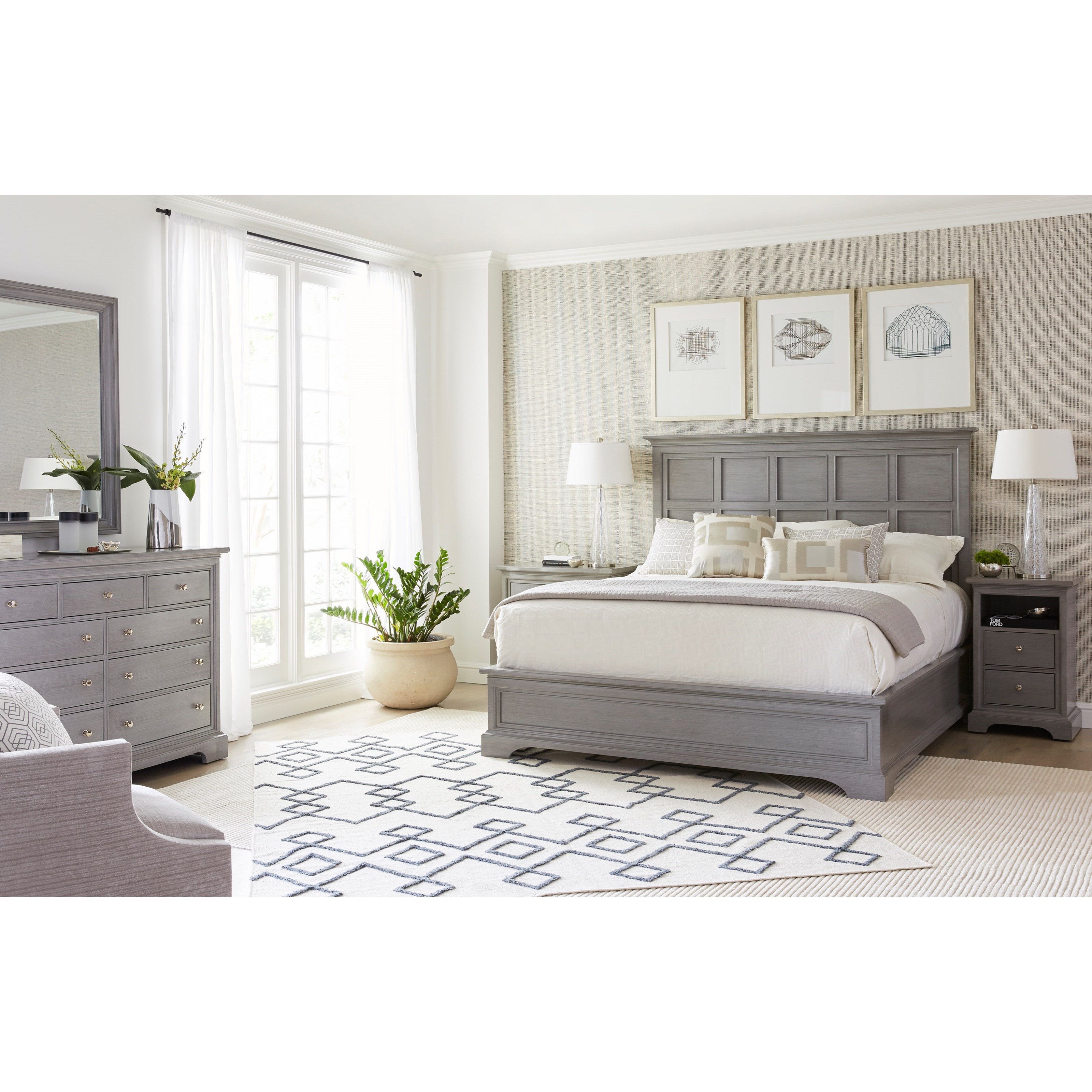 Stanley Furniture Transitional California King Bedroom Group