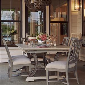Stanley Furniture Table And Chair Sets Tables Dealer Locator Stanley Furniture Coastal Living Resort 7 Piece Shelter Bay Table And Chair Set