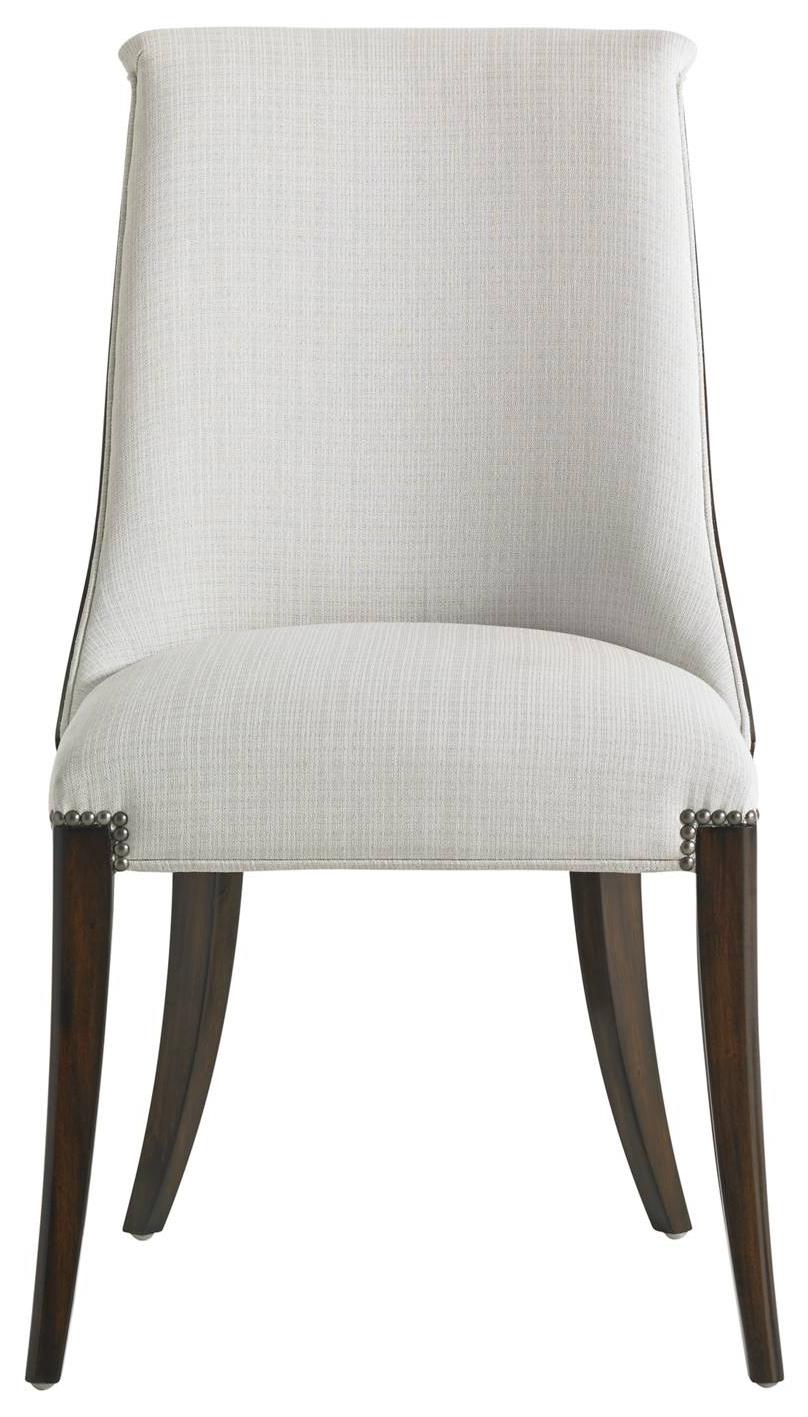 Stanley Furniture Crestaire 4361175 Presley Host Chair with Nailhead