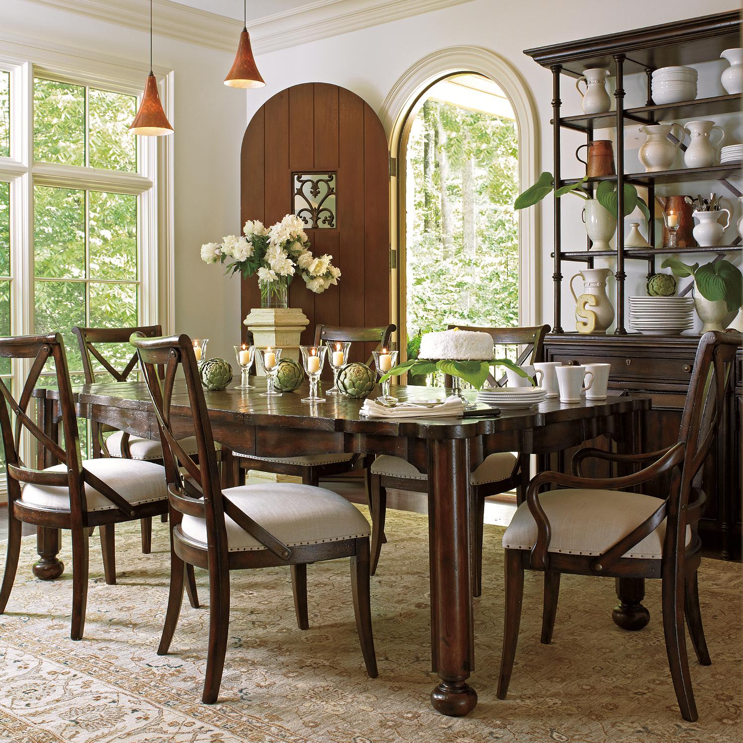 Stanley Furniture European Farmhouse 7 Piece Farmer S Market Table Stanley Furniture European Farmhouse 7 Piece Farmer S Market Table Fairleigh Fields Chairs Ahfa Dining Or More Set Dealer Locator