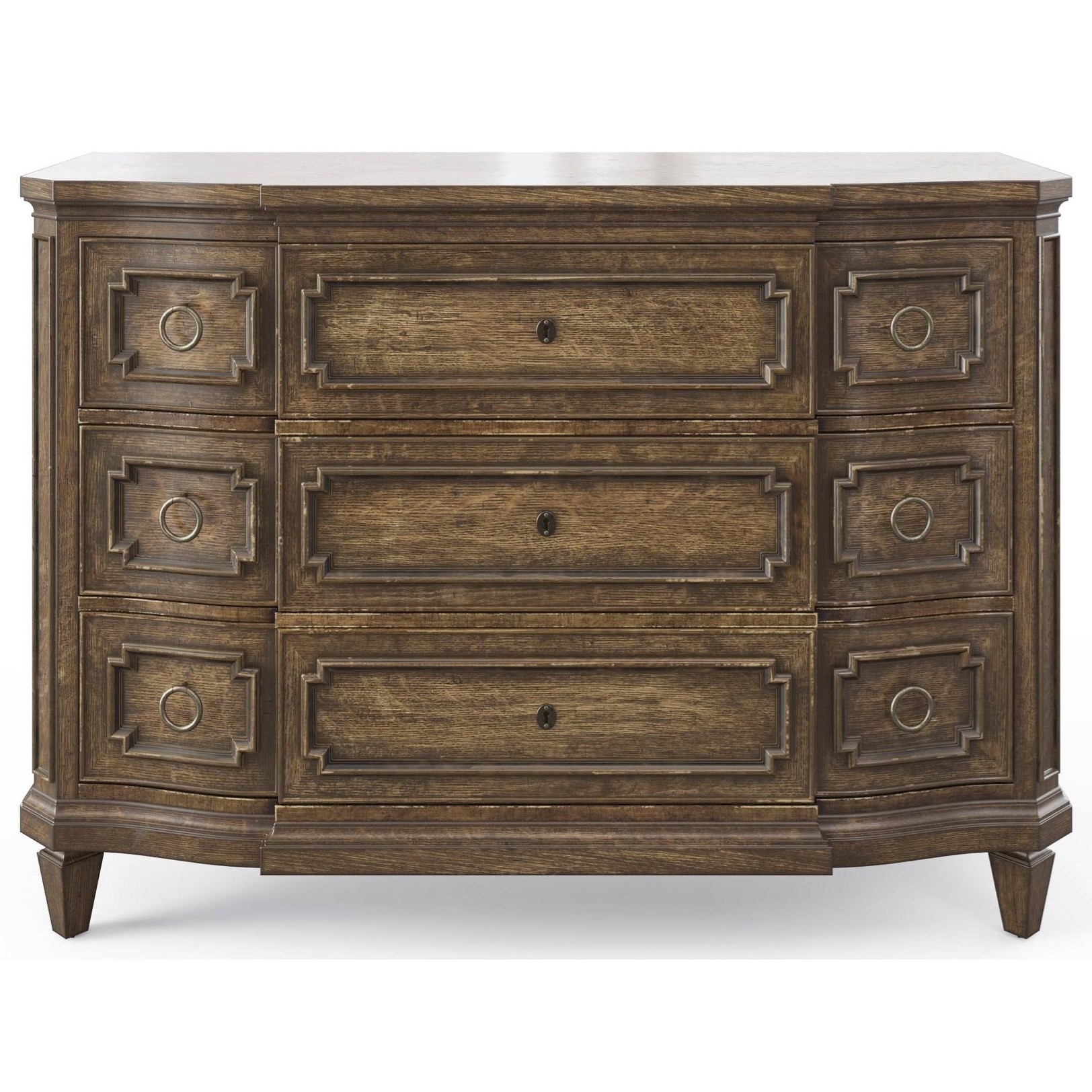 Stanley Furniture Hillside 811 C3 03 Transitional 3 Drawer Single