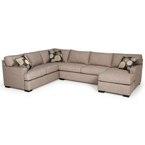 Stanton 146 3-Piece Custom Fabric Sectional