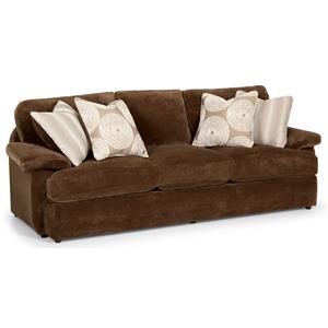 Stanton 186 Casual Three Over Three Sofa With Feather Seating