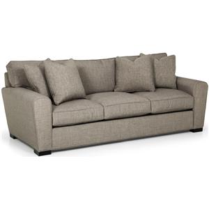 Sunset Home 282 Casual Sofa With Loose Pillow Back And Rolled Arms Casual Sofa With Loose Pillow Back And Rolled Arms
