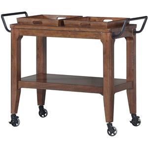 Morris Home Draper Hill Draper Hill Dining Cart with Trays