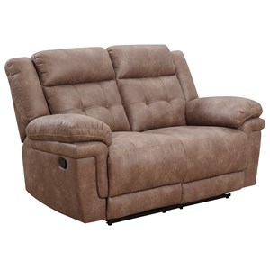 Prime Anastasia Reclining Loveseat