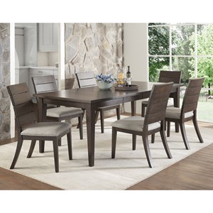 Table And Chair Sets Wayside Furniture 7 Piece Table And Chair Set