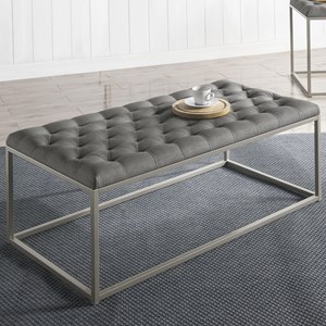 Glenda Gl G By Steve Silver Van Hill Furniture Steve Silver Glenda Upholstered Tail Table