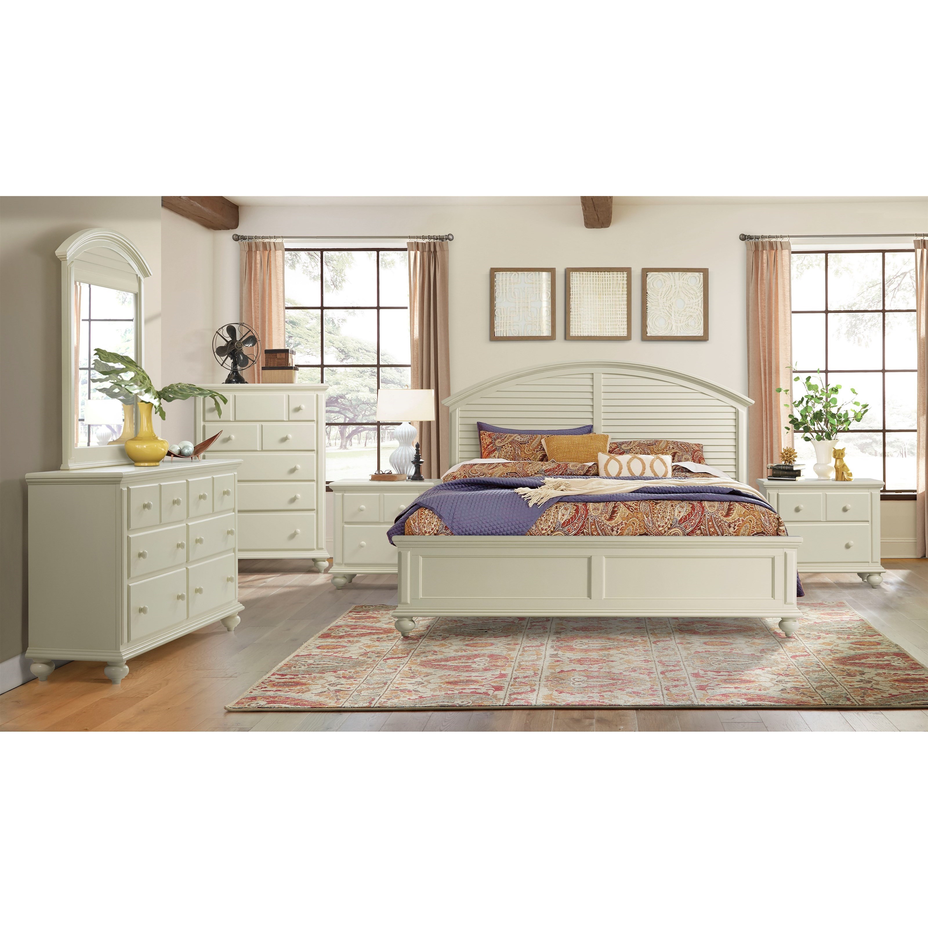 Stillwater Furniture Coastal Cottage Queen Bedroom Group Baer S Furniture Bedroom Groups