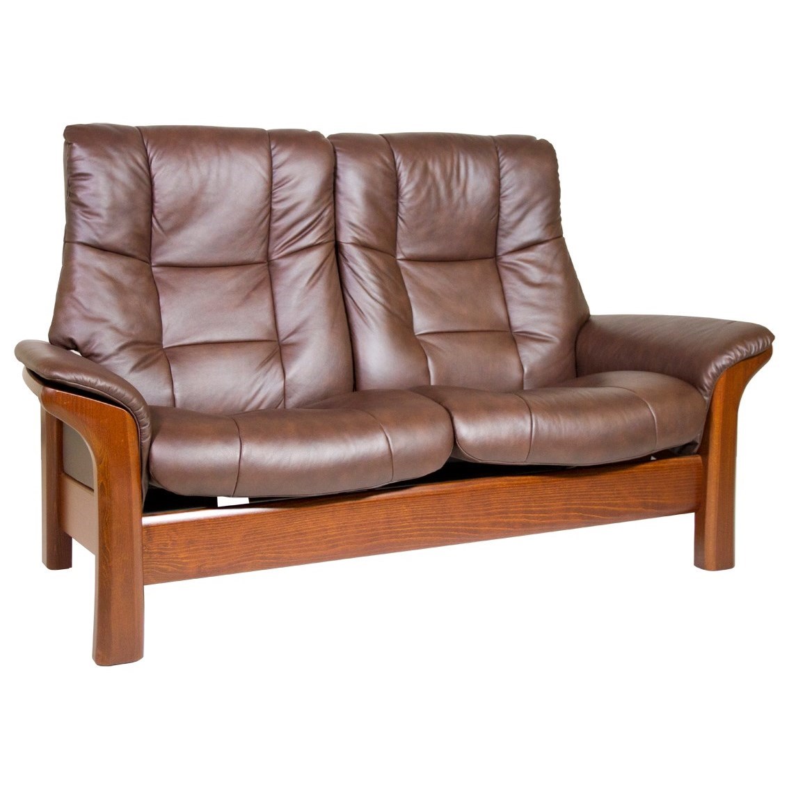 Stressless Buckingham 1185020 High-Back 2-Seater Reclining ...